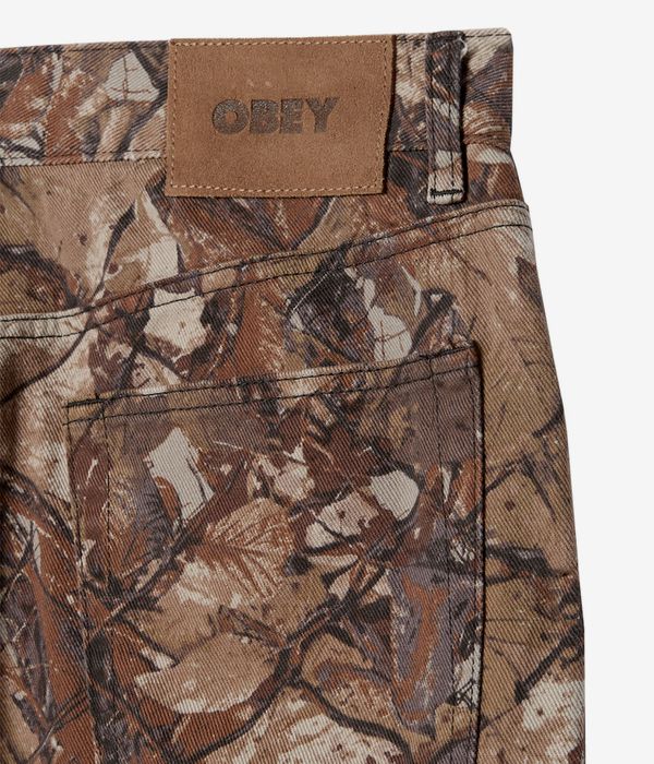 Obey Classic Baggy Denim Jeans (fence camo multi)