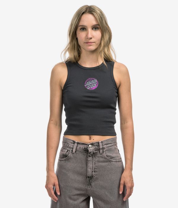 Santa Cruz Retreat Dot Canotta women (black wash)