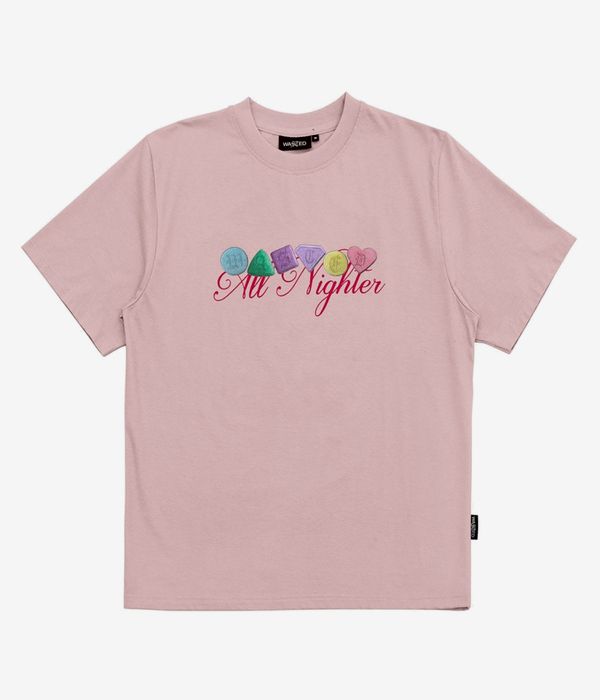 Wasted Paris Nighters T-Shirt (woodrose)