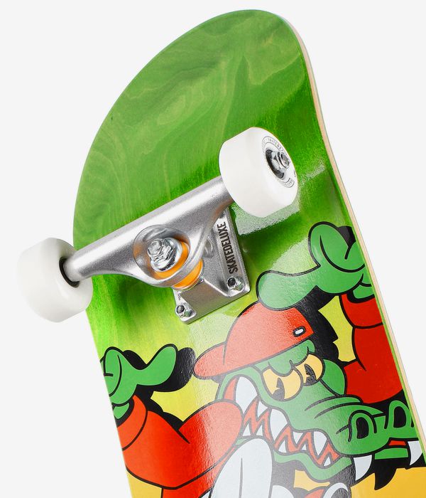 skatedeluxe Croc 8.375" Complete-Skateboard (green)