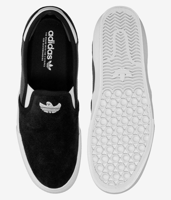 adidas Skateboarding Shmoofoil Slip Shoes (core black grey white)