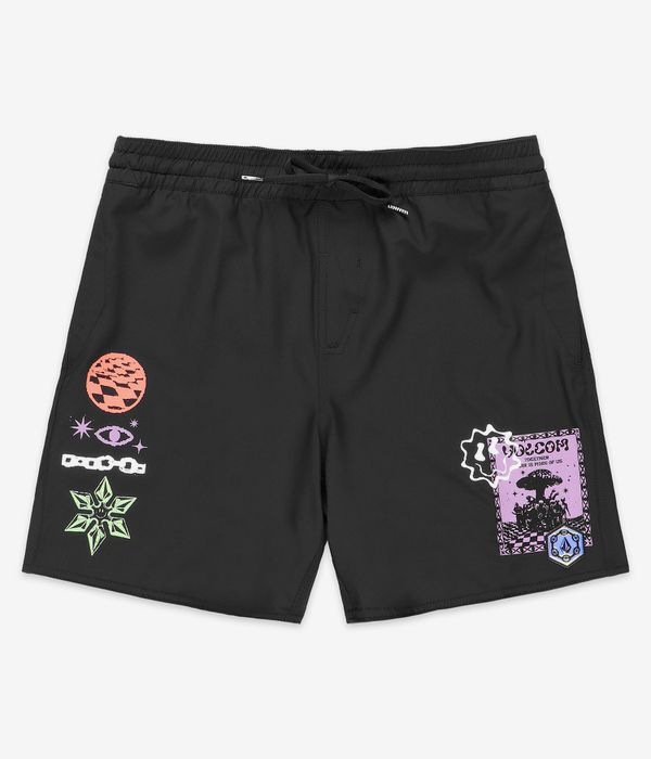 Volcom Featured Artist Rygalski 17 Boardshorts (black)