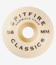 Spitfire Formula Four Classic Wheels (natural blue) 56mm 97A 4 Pack