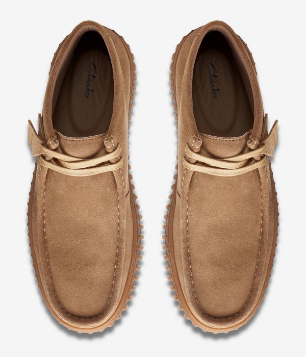 Clarks Originals Torhill Hi Shoes (dark sand suede)