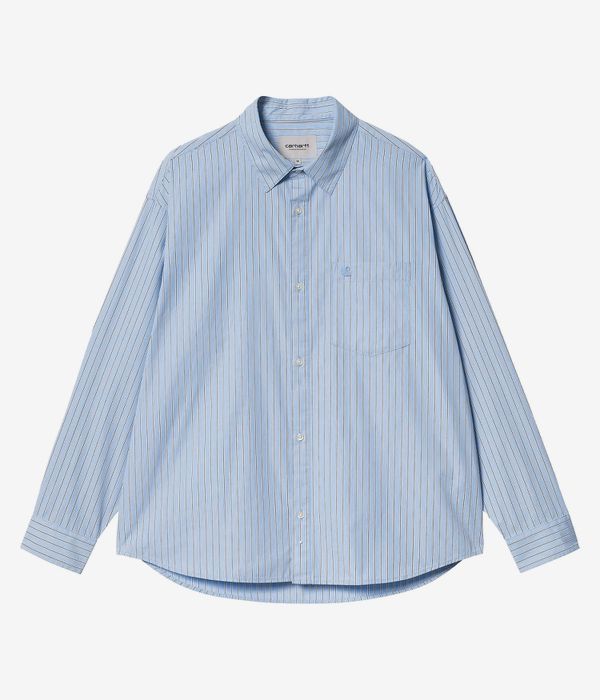 Carhartt WIP Notus Poplin Hemd (bova stripe bluebird)
