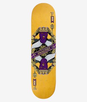DGK Fagundes Kingdom 8" Skateboard Deck (dark yellow)