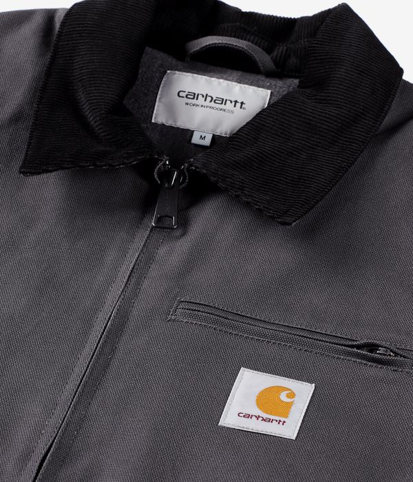 Carhartt WIP Detroit Dearborn Jacket (graphite black rigid)