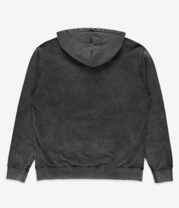 skatedeluxe World Patch Organic Hoodie (black fadeout)