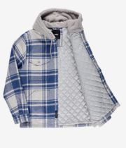 Vans Piedmont Plaid Shacket Jacket (oatmeal heather true navy)