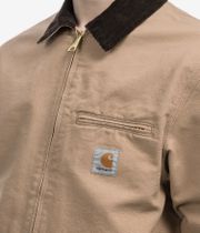 Carhartt WIP Detroit Organic Dearborn Giacca (dusty h brown tobacco rinsed)
