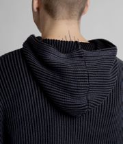 Wasted Paris Pusher Knit Sudadera con cremallera (black charcoal)