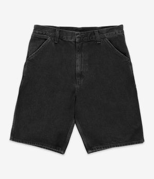Carhartt WIP Single Knee Smith Shorts (black stone washed)