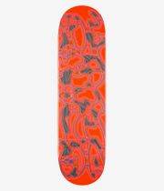 skatedeluxe Aqua Twin Tail 8.5" Tabla de skate (orange dip)