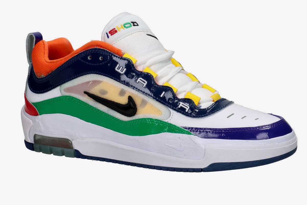 Nike SB Air Max Ishod Premium Scarpa (university red black amarillo na)