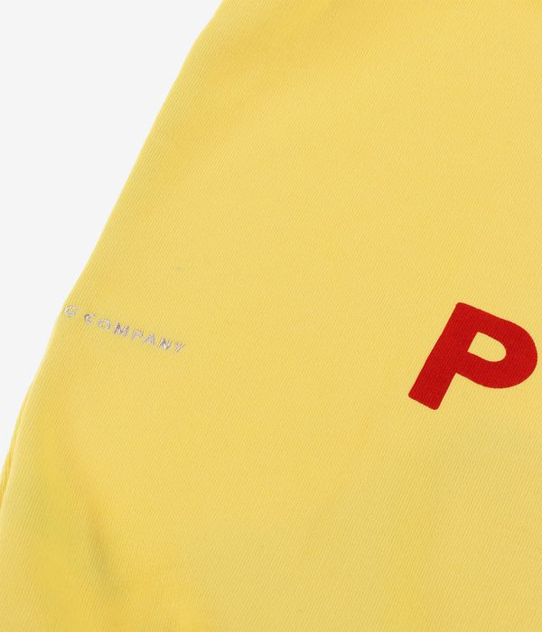 Pop Trading Company Logo sweat à capuche (minion yellow)