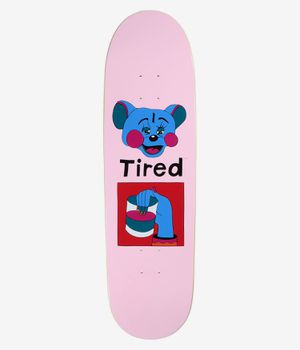 Tired Skateboards Tipsy Mouse Deal Shaped 8.725" Planche de skateboard (pink)