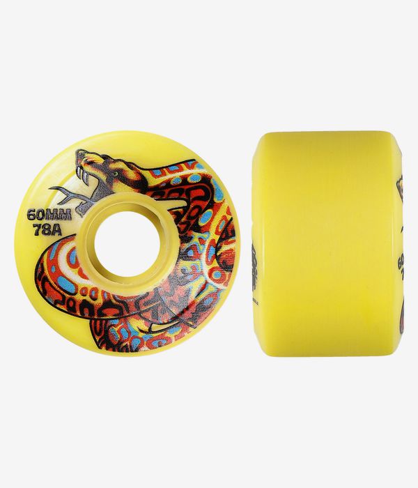 Santa Cruz Kendall Snake OG Slime Slime Balls Wheels (yellow) 60 mm 78A 4 Pack