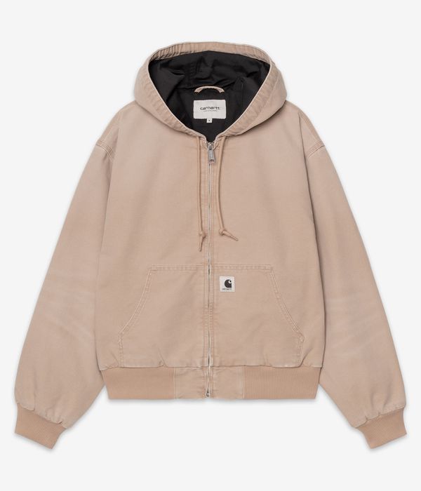 Carhartt WIP W' OG Active Organic Dearborn Jacket women (dusty h brown stone canvas)