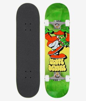 skatedeluxe Croc 7.5" Complete-Skateboard (green)