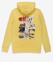 Poetic Collective Shaped Collage sweat à capuche (yellow)
