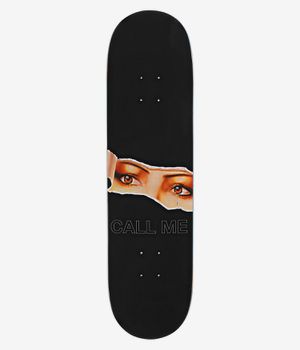 Call Me 917 Torn Eyes 8.25" Planche de skateboard (black)