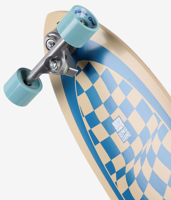 Long Island Checker 30" (76,2cm) Surfskate Cruiser (blue 262)
