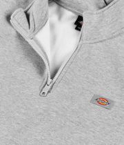 Dickies Oakport 1/4- Zip-Hoodie (heather grey)
