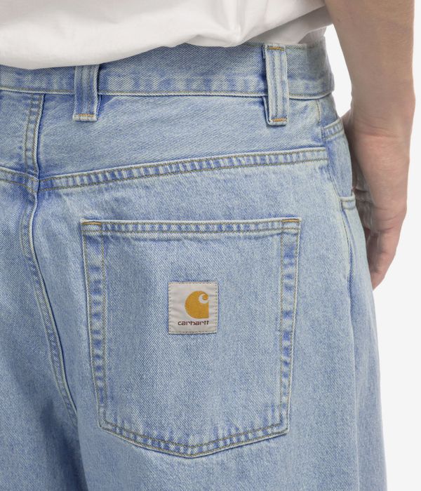 Carhartt WIP Brandon Pant Cotton Smith Jeans (blue heavy stone bleached)