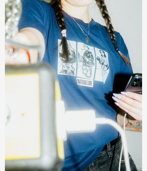 skatedeluxe Puzzle Organic T-Shirt (navy)