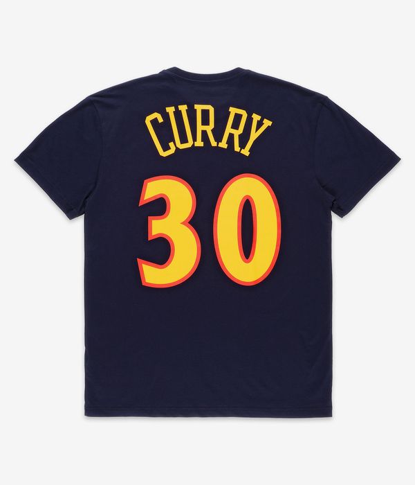 Mitchell & Ness Golden State Warriors Steph Curry T-Shirt (navy)