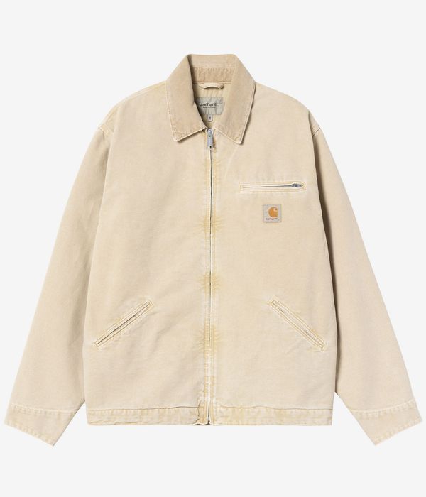 Carhartt WIP OG Detroit Organic Cotton Dearborn Kurtka (dusty h brown chalk wash)