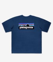 Patagonia P-6 Logo Responsibili T-Shirt (wavy blue)