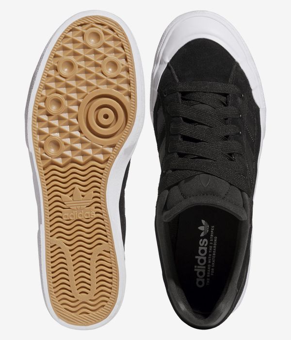 adidas Skateboarding Court TNS Premiere RT Schuh (core black core black white)