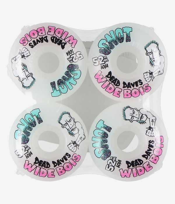 Snot Dead Dave Wide Boys Roues (natural) 52 mm 101A 4 Pack