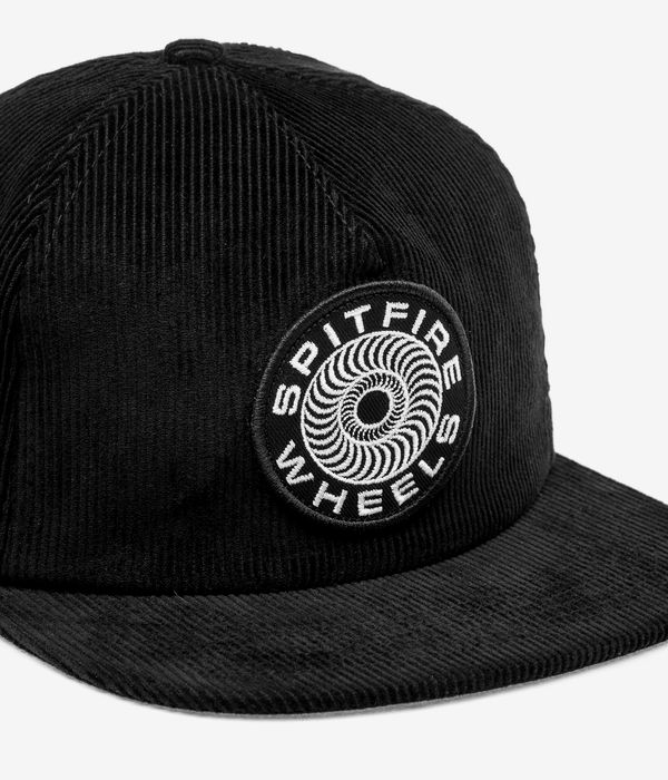 Spitfire Classic '87 Swirl Patch 5 Panel Casquette (black white)