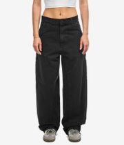 Carhartt WIP W' Brandon Double Knee Pant Smith Jeans women (black stone washed)