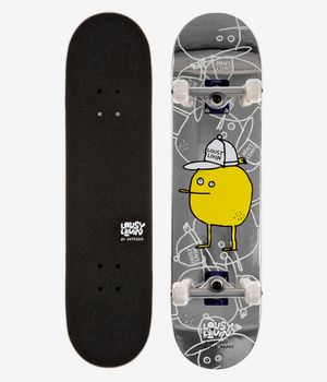 Inpeddo x Lousy Livin Silver Lemon 8" Complete-Skateboard (silver)
