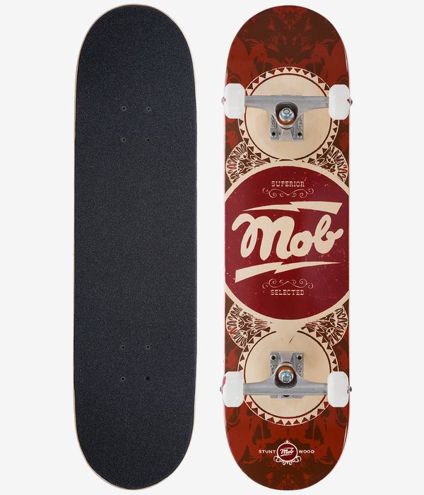 MOB Gold Label 8" Complete-Skateboard (red)
