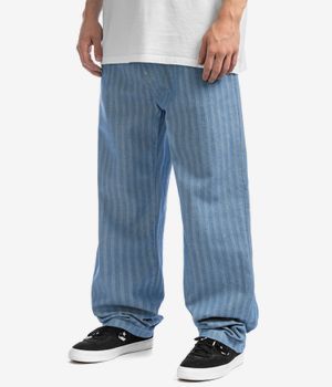 Carhartt WIP Menard Cotton Monsey Herringbone Jeans (blue rinsed)