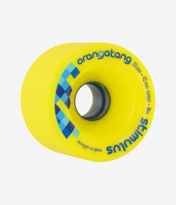 Orangatang Stimulus Kółka (yellow) czteropak 70mm 86A