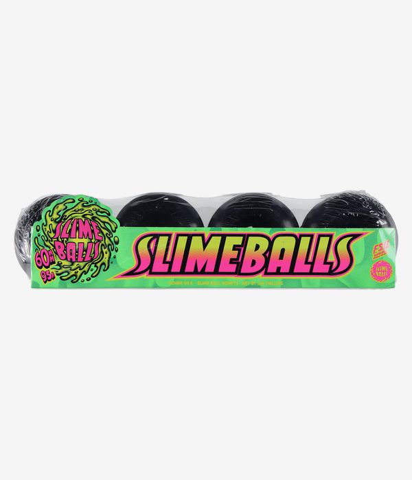Santa Cruz Skull Vomits Slime Balls Wheels (black) 60 mm 95A 4 Pack