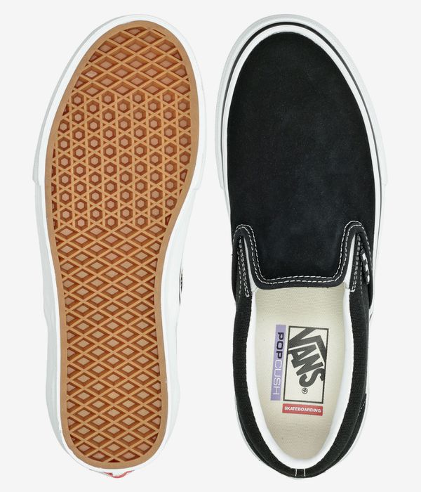 Vans Skate Slip-On Shoes (black white)