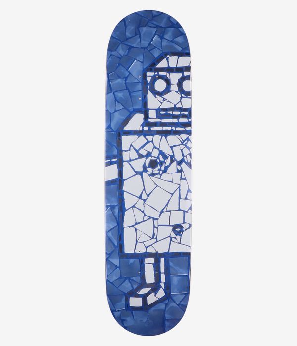 Robotron x Teilz Mosaic Robo 8.25" Skateboard Deck (blue)