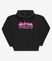 Thrasher Airbrush sweat à capuche (black)