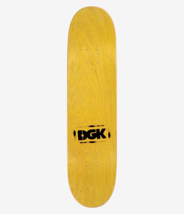 DGK Golden Luck 8.06" Skateboard Deck (gold)