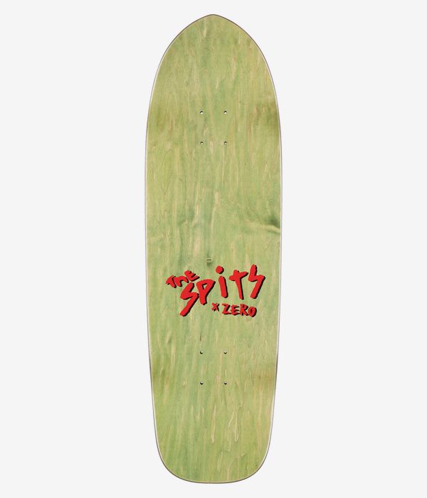 Zero x The Spits Schools Out Punk Point 9.25" Tavola da skateboard (white black)