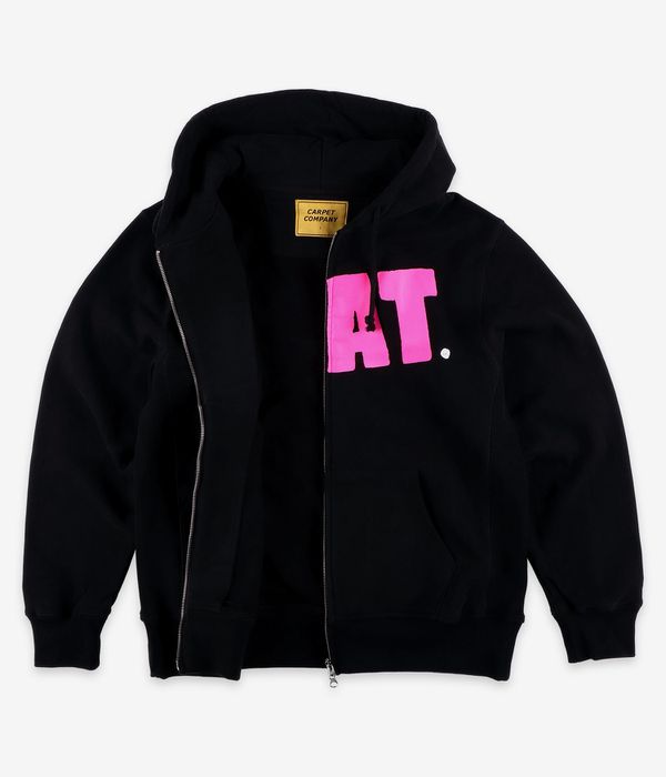 Carpet Company Brat Felpa Hoodie con zip (black)