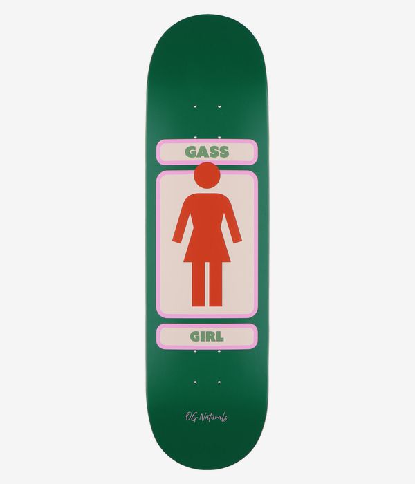 Girl Gass 93 Til OG Naturals 8.5" Tavola da skateboard (green)