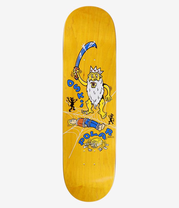 Polar Rozenberg Spider King 8.5" Planche de skateboard (multi)