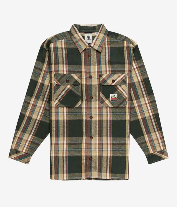 Element Hueco Classic Shirt (slate green plaid)